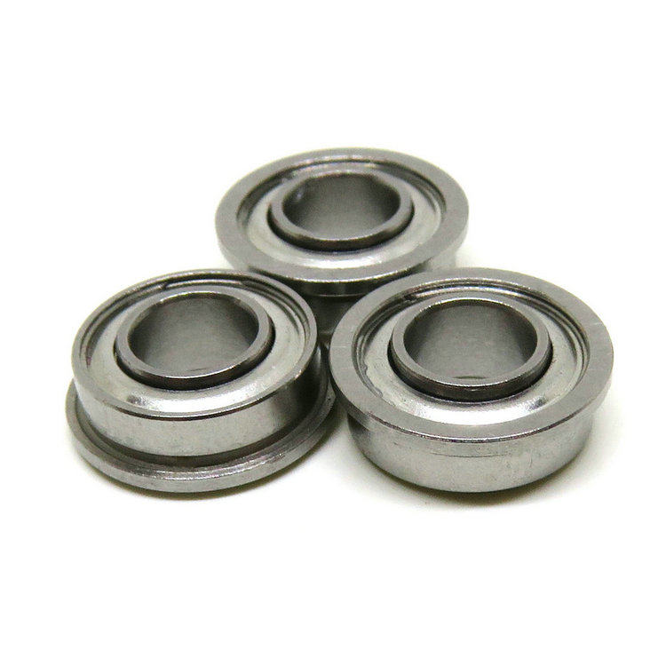 SFR2ZZ EE Inch Flange Ball Bearing With Extended Inner Ring 3.175x9.525x3.967/4.727mm